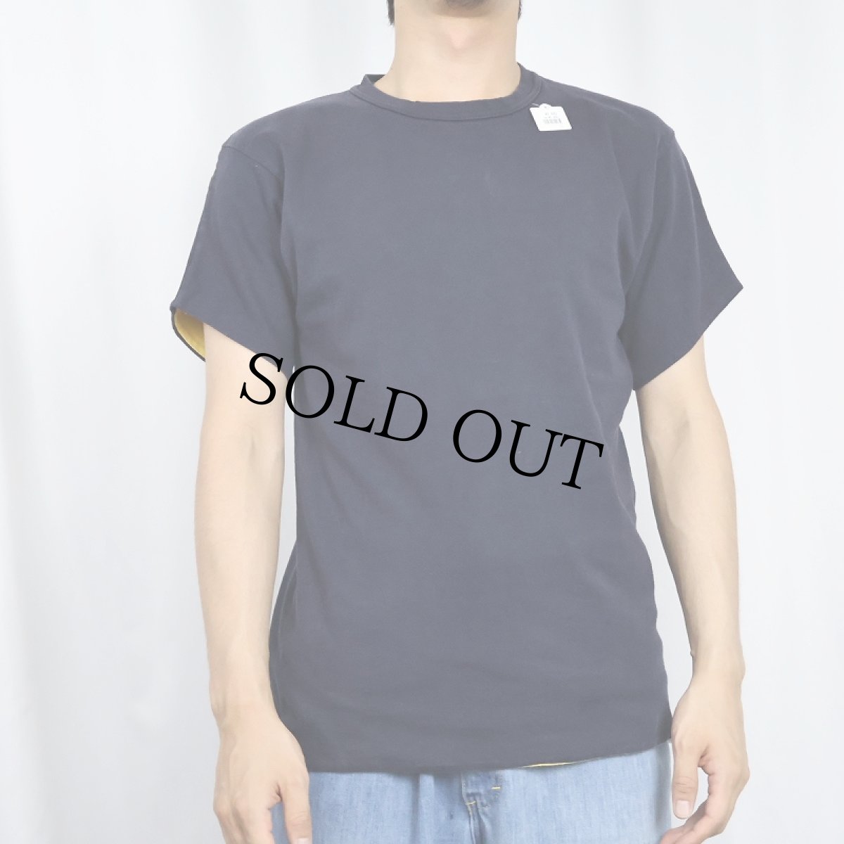 画像3: 90's U.S.NAVY ダブルフェイス リバーシブルTシャツ NAVY MEDIUM (3)