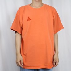 画像2: NIKE ACG ロゴ刺繍Tシャツ L (2)