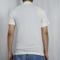 画像3: 70〜80's "Pig-Out on reading!" ブタイラストプリントTシャツ (3)