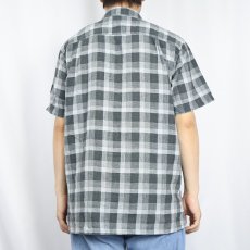 画像3: 2014SS Patagonia チェック柄 コットンシャツ M (3)