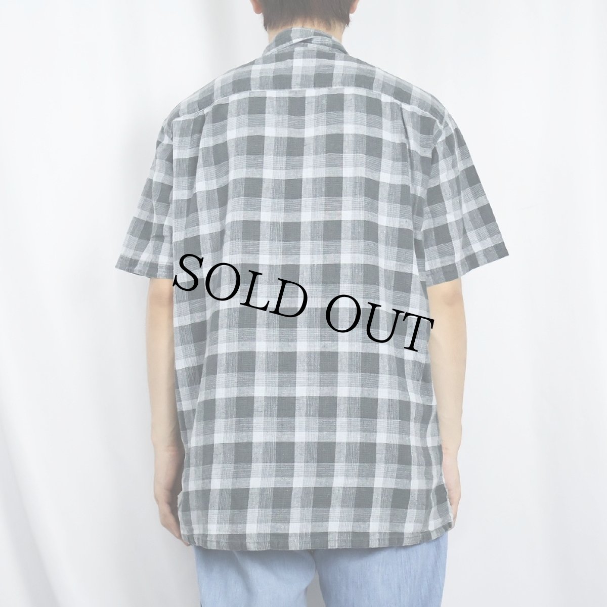 画像3: 2014SS Patagonia チェック柄 コットンシャツ L (3)