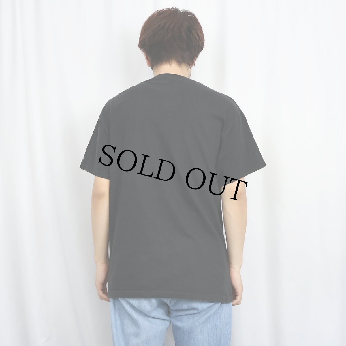 画像3: Peace Frog ピースマーク×カエル プリントTシャツ BLACK M (3)