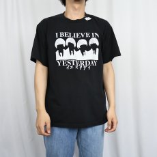画像3: YESTERDAY "THE BEATLES" サイン入り トリビュートバンドTシャツ BLACK L (3)