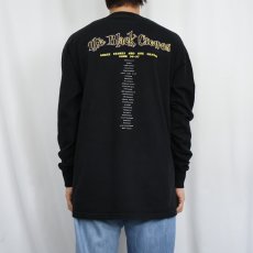 画像4: 90's The Black Crowes "Three Snakes and One Charm Tour 96-97" ロックバンドツアーロンT BLACK L (4)