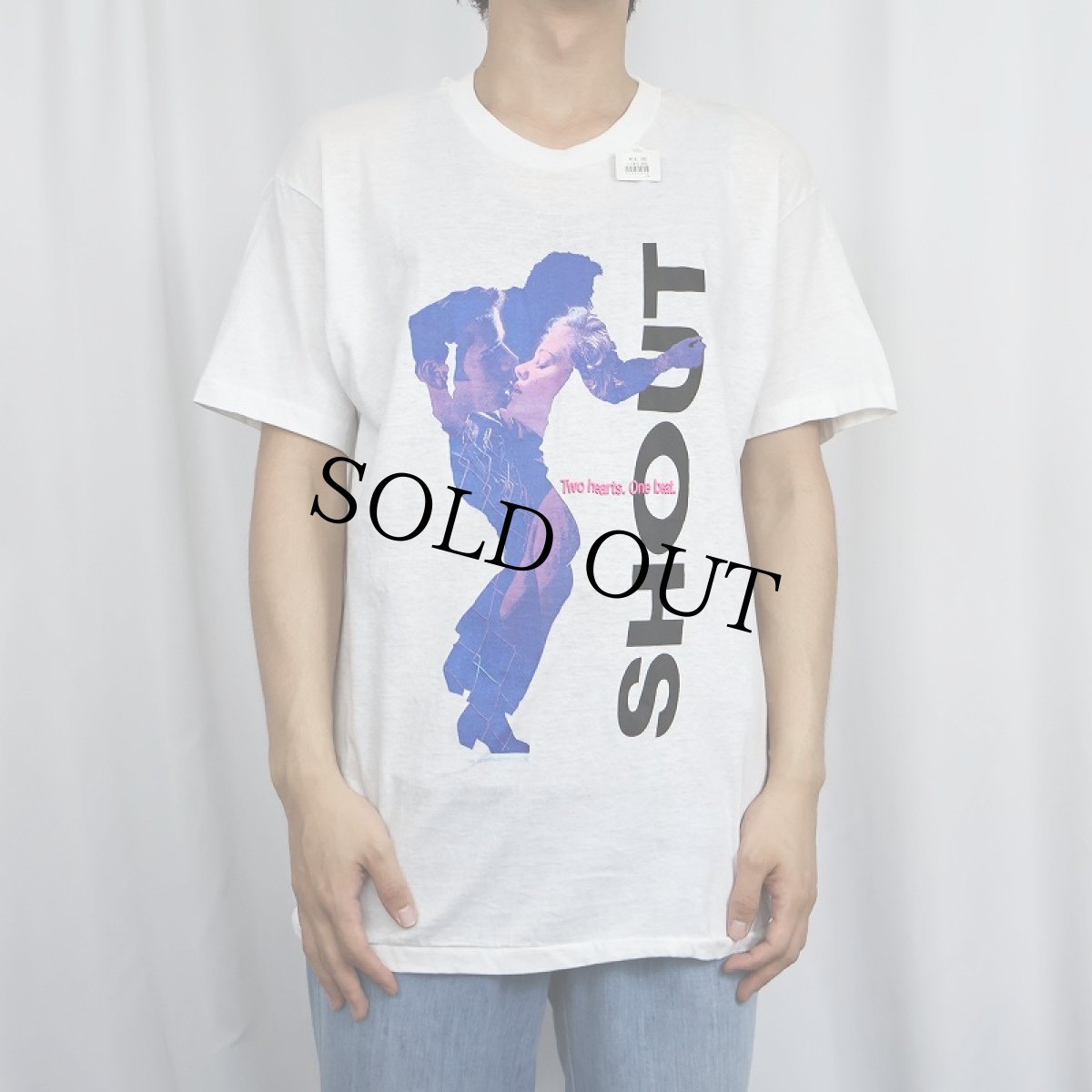 画像2: 1991 SHOUT USA製 ミュージカル映画プリントTシャツ L (2)