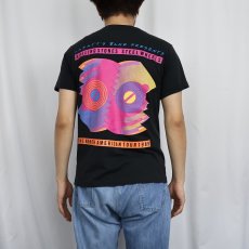 画像4: 1989 The Rolling Stones "Steel Wheels" ロックバンドツアーTシャツ BLACK M (4)