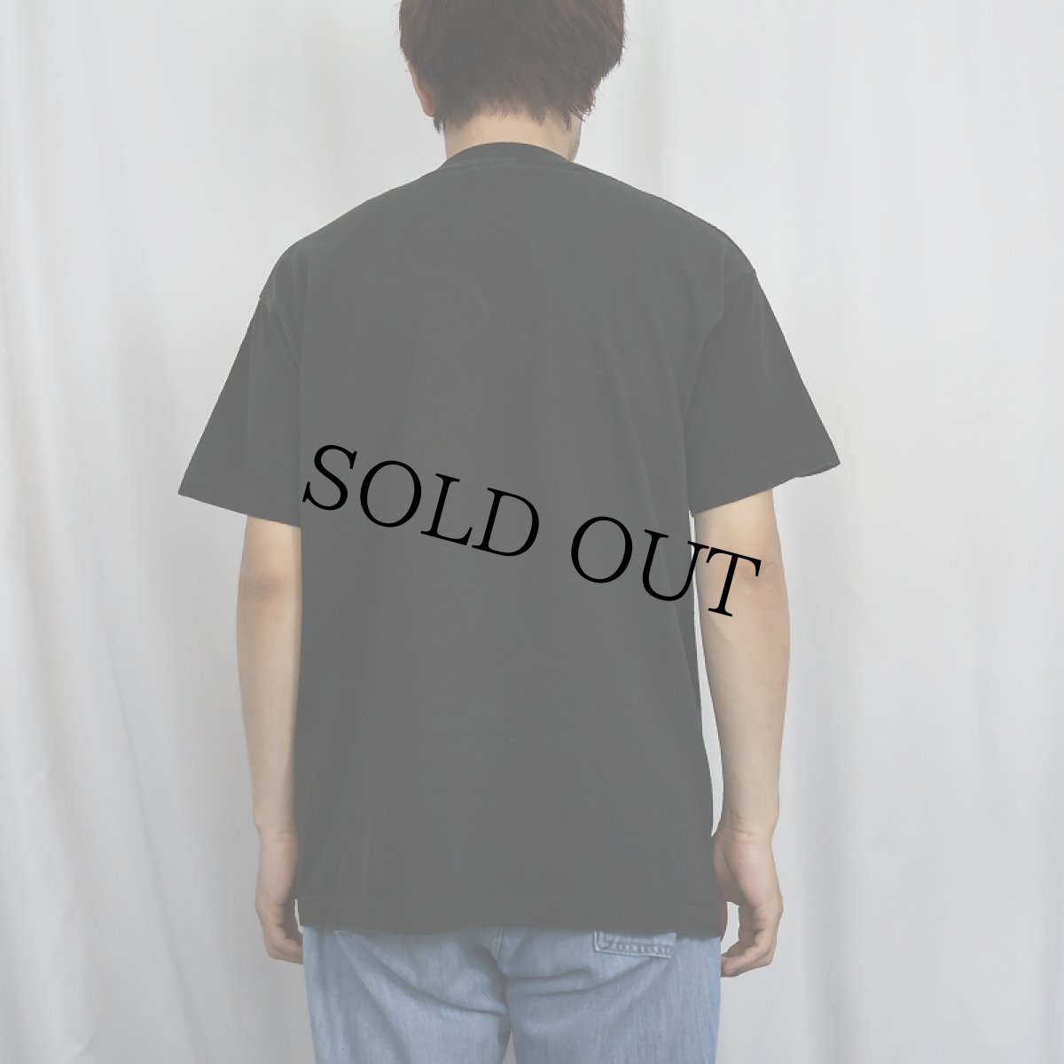 画像3: 90's Jimi Hendrix USA製 ミュージシャンTシャツ BLACK L (3)