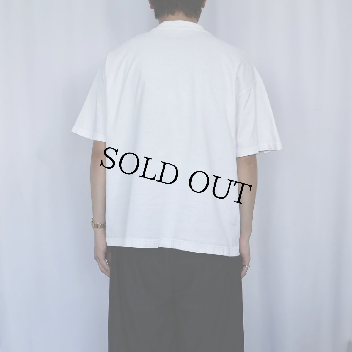 画像3: 90's GARY PATTERSON "IT'S ONLY A GAME" イラストプリントTシャツ (3)