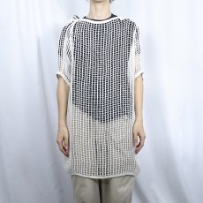 画像2: 80's〜 DANISH ARMY メッシュシャツ (2)