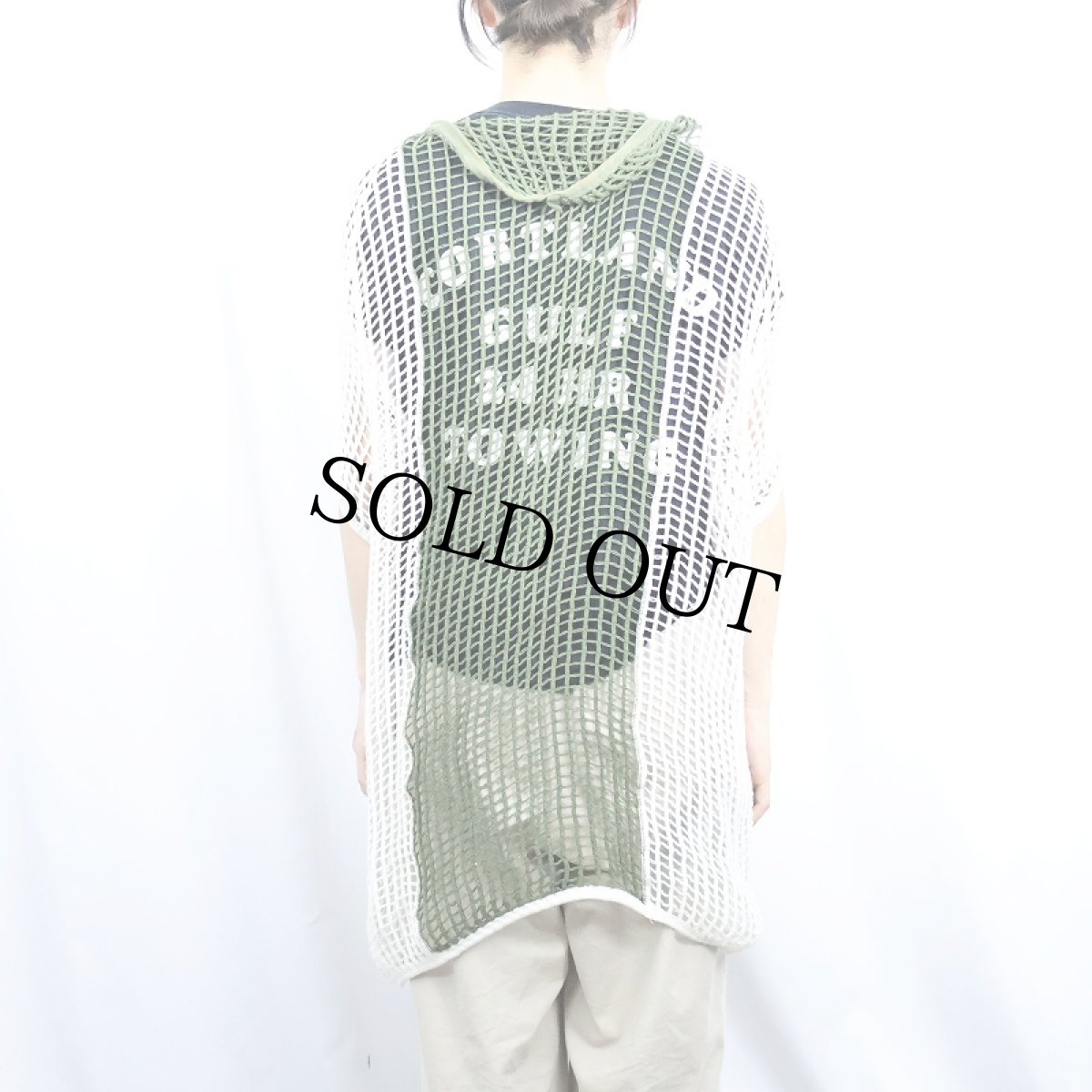 画像3: 80's〜 DANISH ARMY メッシュシャツ (3)