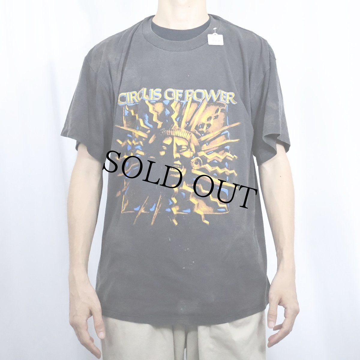 画像3: 80's CIRCUS OF POWER USA製 "CALL OF THE WILD" ハードロックバンドプリントTシャツ XL (3)