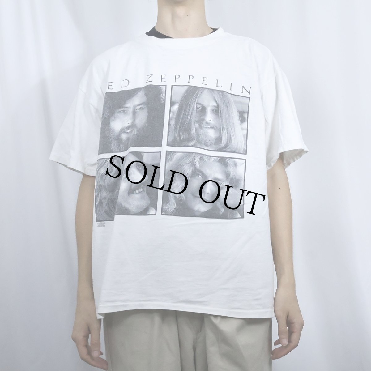 画像3: 1993 LED ZEPPELIN USA製 ロックバンドプリントTシャツ XL (3)