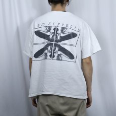 画像4: 1993 LED ZEPPELIN USA製 ロックバンドプリントTシャツ XL (4)