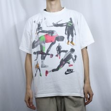 画像2: 90's NIKE 銀タグ USA製 "Bo Jackson" フォトプリントTシャツ XL (2)