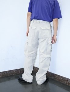 画像4: ABERCROMBIE&FITCH デタッチャブルデザイン 2WAYコットンカーゴパンツ S (4)