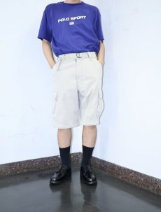 画像5: ABERCROMBIE&FITCH デタッチャブルデザイン 2WAYコットンカーゴパンツ S (5)