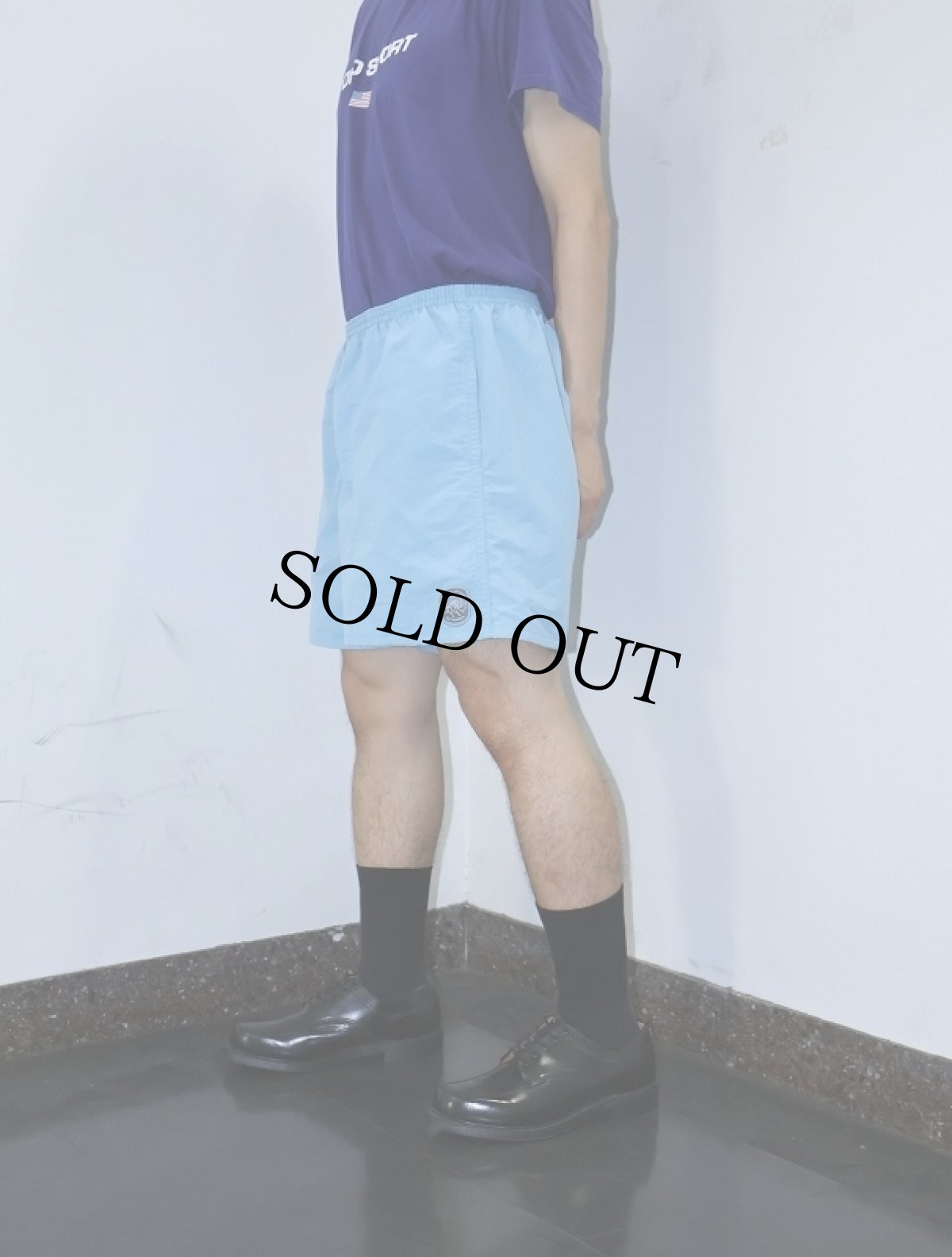 画像2: Patagonia パッチ付き バギーズショーツ L (2)