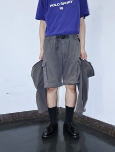 画像1: BC CLOTHING コットン×ナイロン 2WAY ドッキングカーゴパンツ (1)