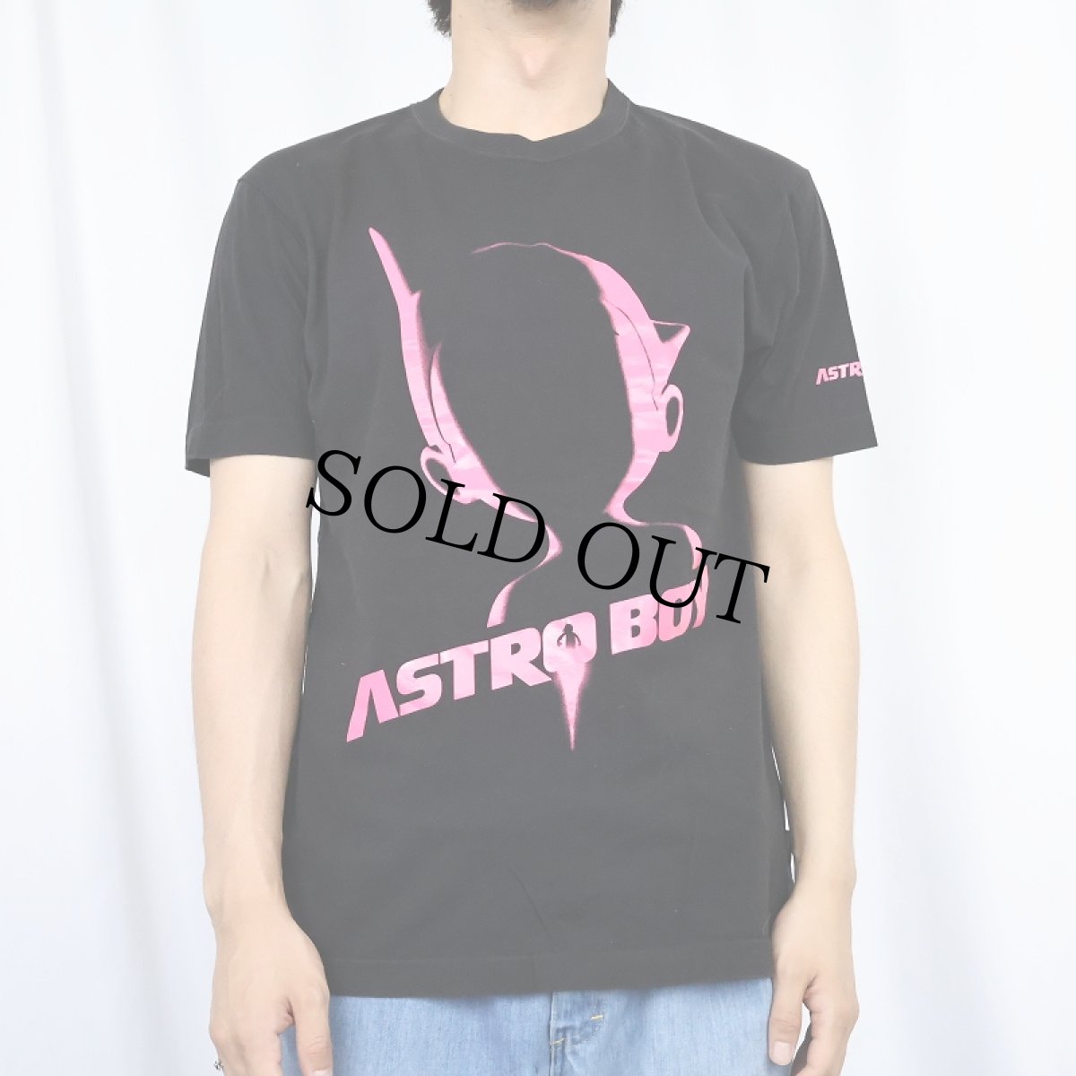 画像2: 2009 鉄腕アトム キャラクタープリントTシャツ BLACK M (2)