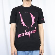 画像2: 2009 鉄腕アトム キャラクタープリントTシャツ BLACK M (2)
