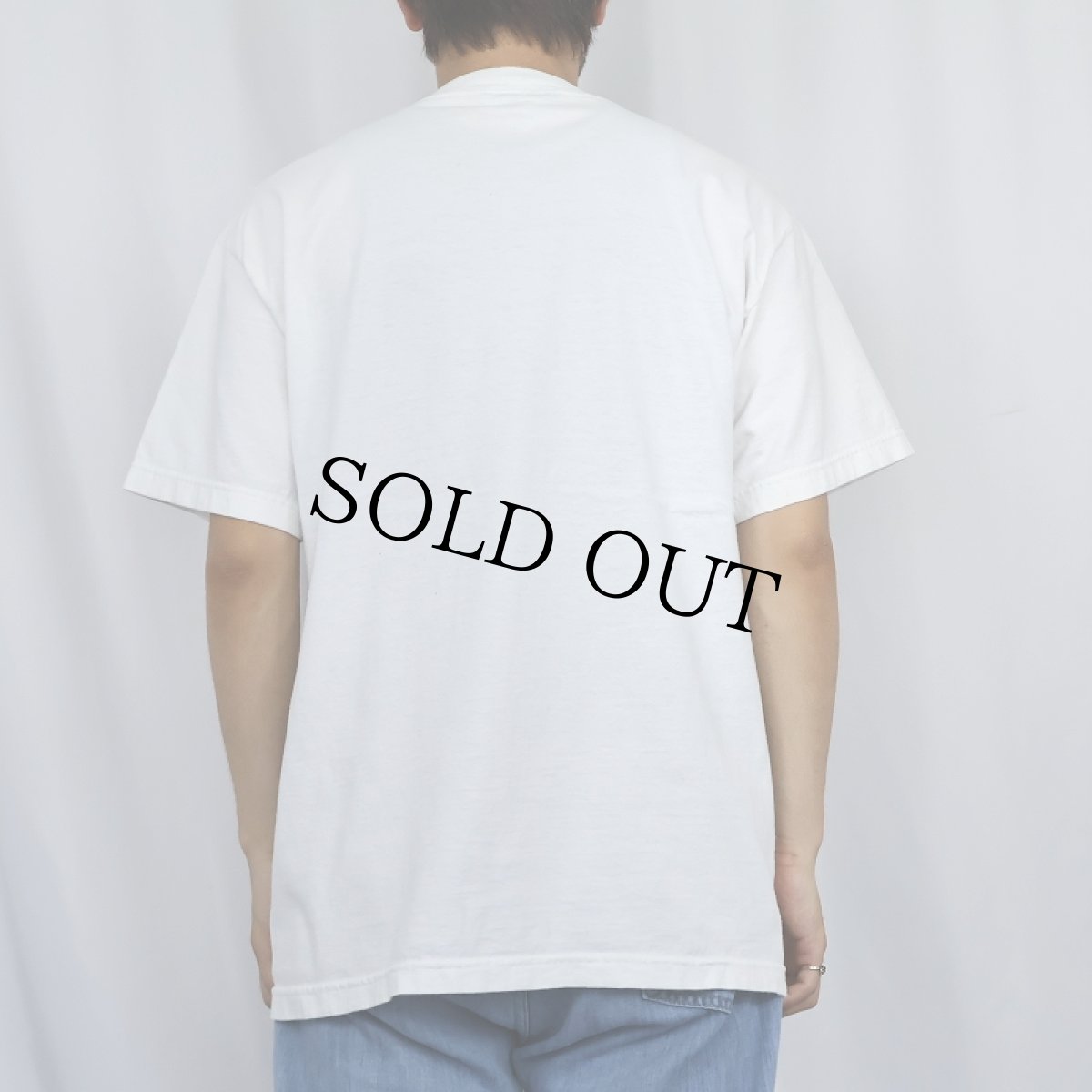 画像3: 90's Alan Forbes USA製 イラストプリントTシャツ L (3)