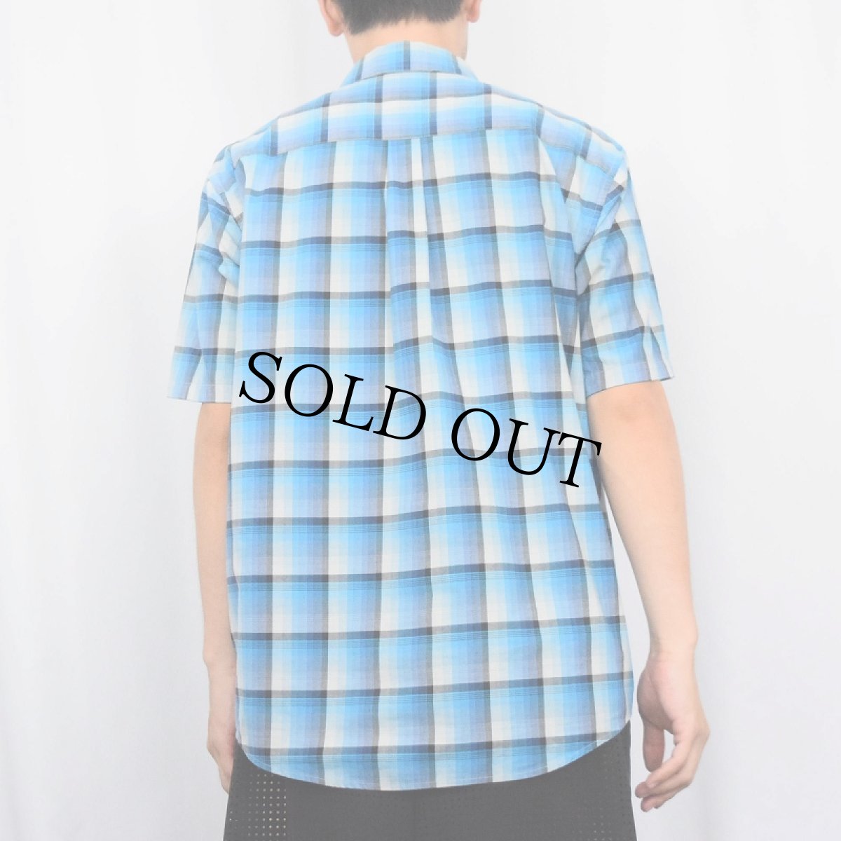 画像3: 2013SS Patagonia "ORGANIC COTTON" チェック柄 コットン×ポリエステルシャツ M (3)