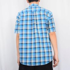 画像3: 2013SS Patagonia "ORGANIC COTTON" チェック柄 コットン×ポリエステルシャツ M (3)