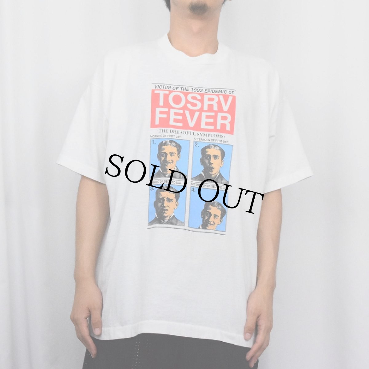 画像3: 90's TOSRV FEVER USA製 自転車ツーリングイベントプリントTシャツ XXL (3)