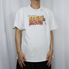 画像2: BEE MOVIE 映画プリントTシャツ XL (2)