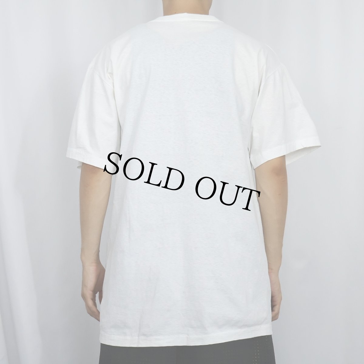 画像3: 90's Sigmund Freud "WHAT'S ON A MAN'S MIND" 騙し絵アートプリントTシャツ (3)