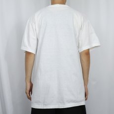 画像3: 90's Sigmund Freud "WHAT'S ON A MAN'S MIND" 騙し絵アートプリントTシャツ (3)