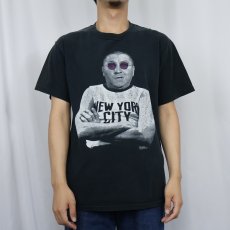画像3: 90's The Three Stooges "John Lennon" パロディプリントTシャツ BLACK (3)