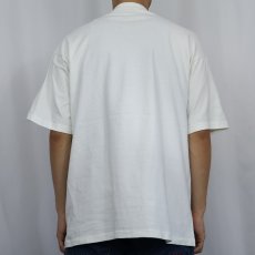画像3: 90's LAKE STREET SHIRTS "DISORGANIZATION" メッセージプリントTシャツ (3)