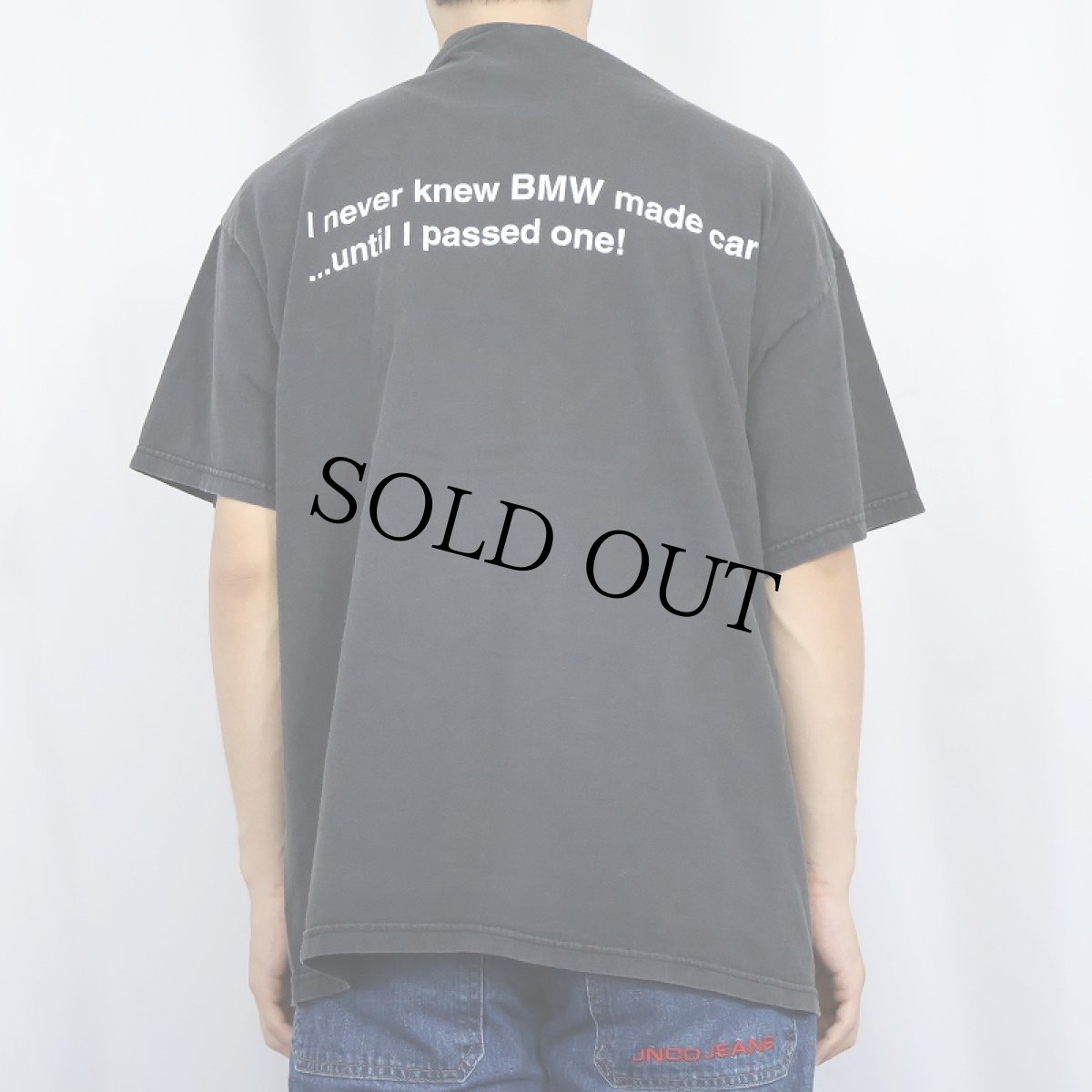 画像4: 2000's BMW Motorcycles "I never knew..." バイクメーカープリントTシャツ BLACK XL (4)