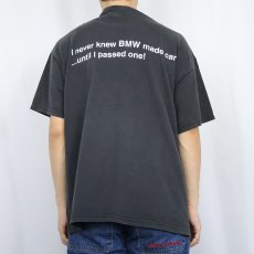 画像4: 2000's BMW Motorcycles "I never knew..." バイクメーカープリントTシャツ BLACK XL (4)
