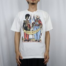 画像3: 90's BANANA REPUBLIC USA製 イラストプリントTシャツ M (3)