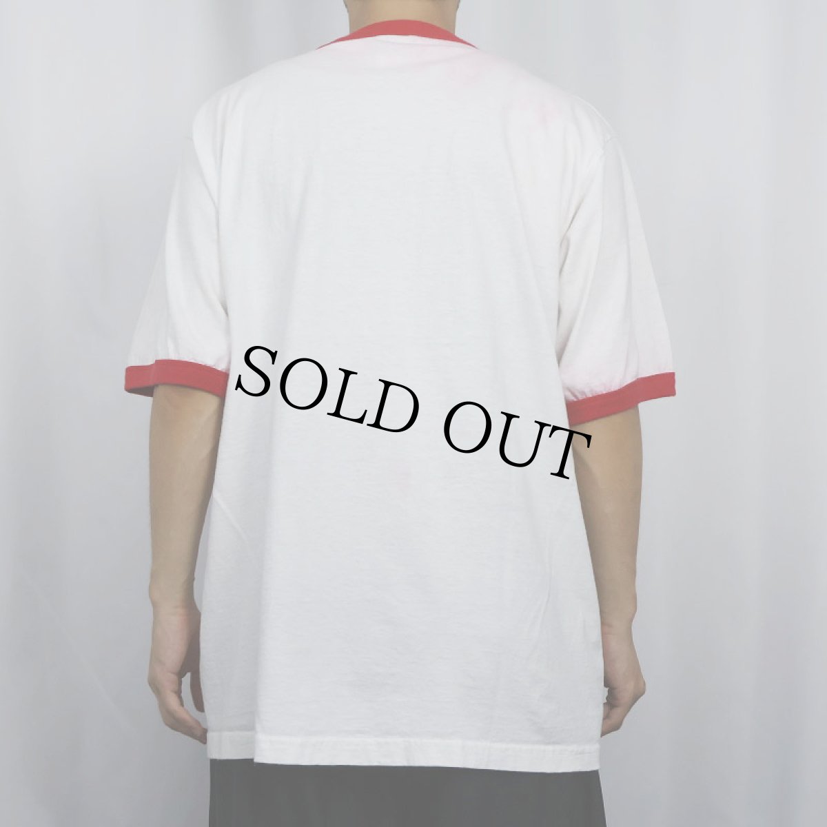 画像3: 2001 SPIDER-MAN USA製 キャラクタープリントリンガーTシャツ XL (3)