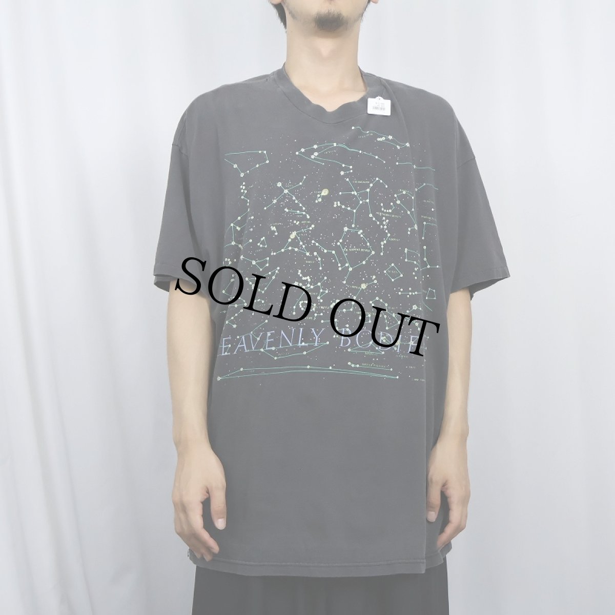 画像3: 90's LIBERTY GRAPHICS USA製 "HEAVENLY BODIES" 星図プリントTシャツ XXL (3)
