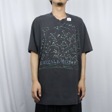 画像3: 90's LIBERTY GRAPHICS USA製 "HEAVENLY BODIES" 星図プリントTシャツ XXL (3)