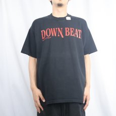 画像3: DOWN BEAT Jazz, Blues & Beyond "Buddy Rich" ジャズ雑誌プリントTシャツ BLACK XL (3)