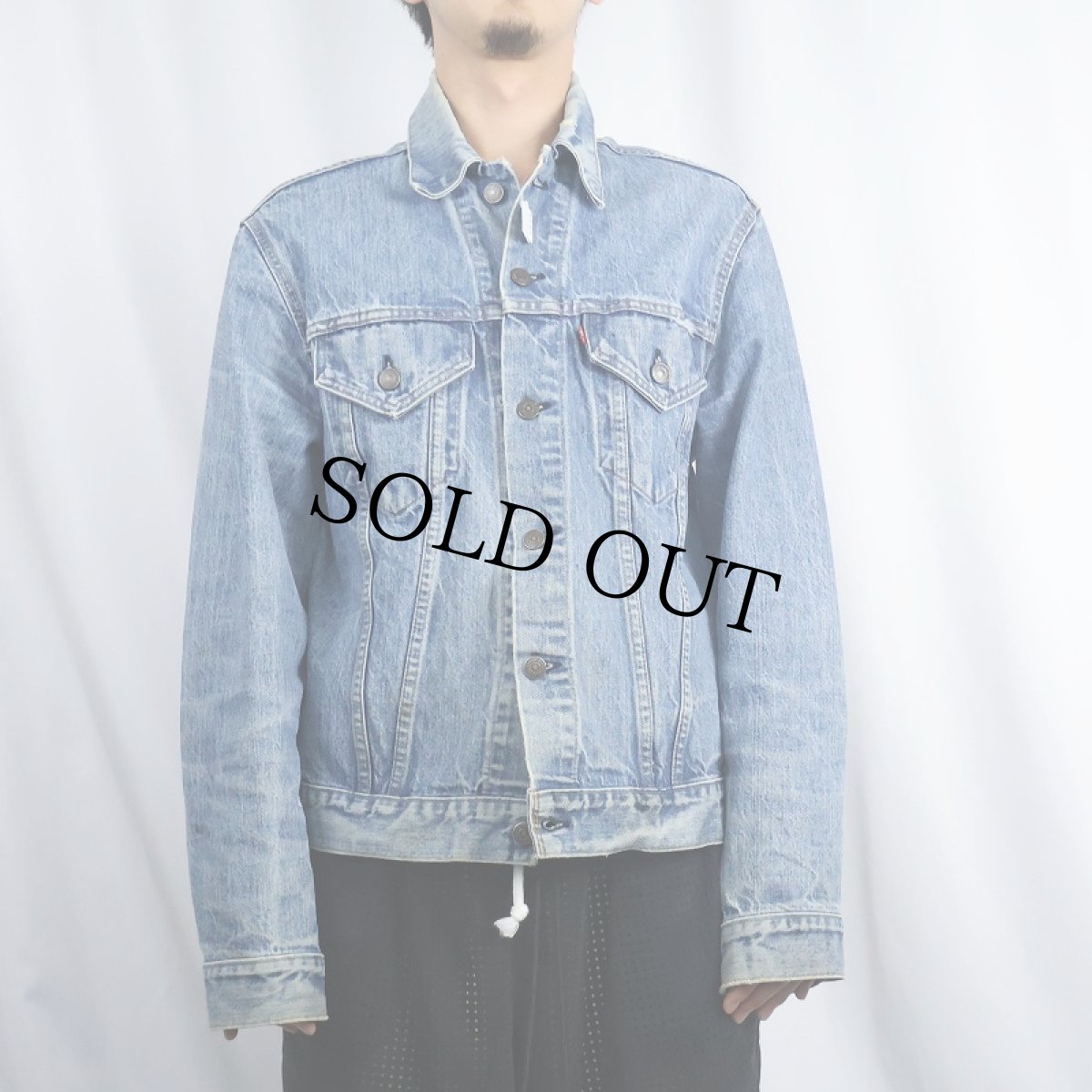 画像2: 70's Levi's 70505 USA製 デニムジャケット SIZE44 (2)