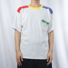 画像2: 80〜90's PETER POPOVITCH 無地ポケットTシャツ (2)