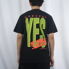 画像4: 90's USA製 "NO TO SIN YES TO JESUS" ジーザスプリントTシャツ BLACK L (4)