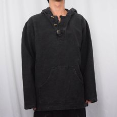 画像2: Szasha Creations NEPAL製 コットンパーカー XXL (2)