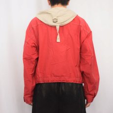 画像3: ON THE ROAD レイヤードデザイン コットン×ナイロンジャケット XL (3)