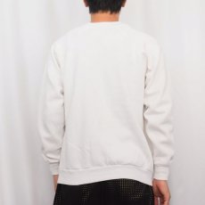 画像3: 80's Disney MICKEY MOUSE USA製 キャラクタープリントラグランスウェット XL (3)