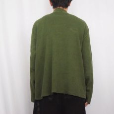 画像3: 90's J.CREW USA製 モックネック コットンニットセーター L (3)