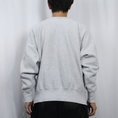 画像3: 90's USA製 REVERSE WEAVE TYPE "NORTH CAROLINA" プリントスウェット M (3)
