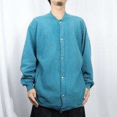 画像2: 90's Champion REVERSE WEAVE USA製 目付き スウェットスナップカーディガン XL (2)