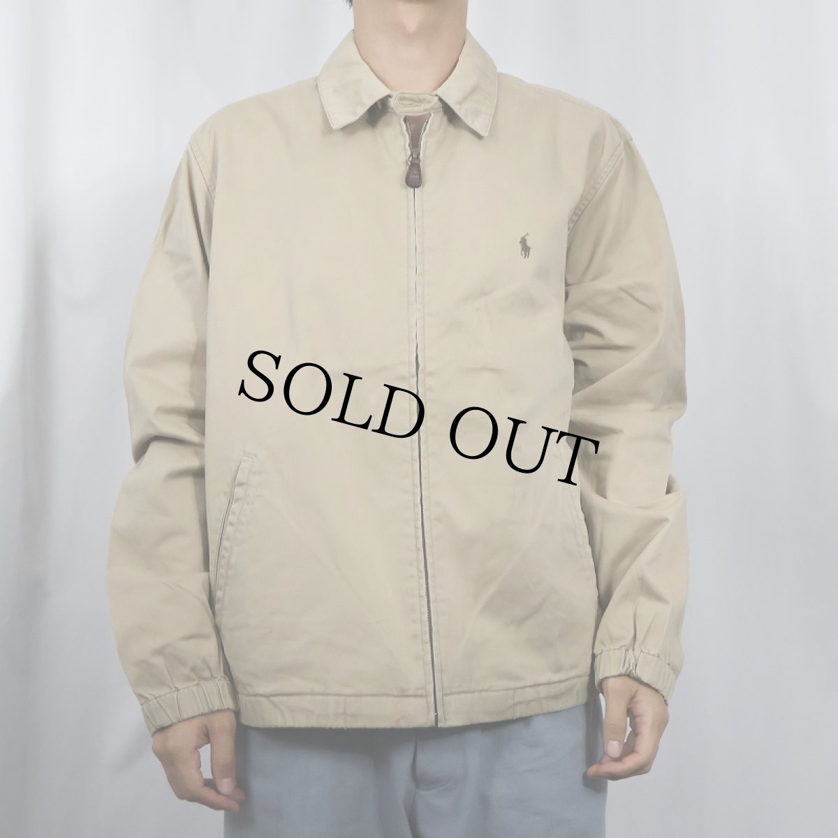 画像2: POLO Ralph Lauren ロゴ刺繍 コットンスイングトップ M (2)